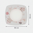 Elobra Luminaire de plafond FEEN  IP20, multicolore gradable
