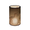 Elobra Lampe de table JURASSIC IP20, multicolore gradable