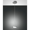 Fabas Luce DUNK LED Pendant luminaire, brushed aluminum, 1 flame