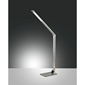 Fabas Luce Lampe de table WASP avec fonction de charge USB IP20, aluminium bross� gradable