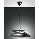 Luminaire � suspension ARAGON contr�lable par la voix, Smartluce inclus E27 IP20, noir gradable