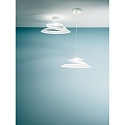 Fabas Luce Luminaire de plafond ARAGON IP20, blanche gradable