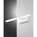Luminaire de miroir NALA 300MM Bas, angulaire, commutable, arqué IP44, blanche 