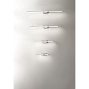Fabas Luce Luminaire de miroir NALA 500MM Bas, angulaire, commutable, arqué IP44, chrome 