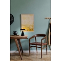 Fabas Luce Lampe de table NEUTRA langue, dimmable IP20, satin�, noir  gradable