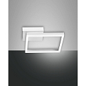 Luminaire de plafond BARD petit, 1 voie IP20, satin�, blanche gradable
