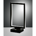 Lampe de table BARD IP20, satiné, noir gradable