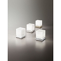 Fabas Luce Fabas Luce BRENTA LED Table lamp, nickel satin