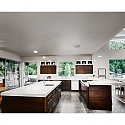 Fabas Luce LED Pendant luminaire ISABELLA, incl. Smartluce, 6x 8W, 3000K, 4320lm, IP20, satin aluminum