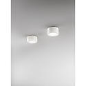 Fabas Luce Downlight PONZA IP20, partiellement satin�, blanche 