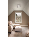 Spot MODO 4 flammes, r�glable GU10 IP20, blanche gradable
