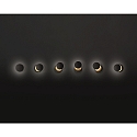 Fabas Luce LED Wall luminaire ARA, 2x 6W, 3000K, 1080lm, IP20, black