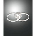 LED Wall luminaire GIOTTO, 2x 18W, 3000K, 3240lm, IP20, white