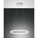 Luminaire � suspension GIOTTO 1 voie IP20, satin�, blanche gradable