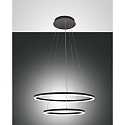 Luminaire � suspension GIOTTO 2 voies IP20, noir gradable