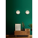 Fabas Luce LED Wall luminaire SUNRISE, 1x 29W, 3000K, 2900lm, IP20, gold matt