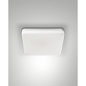 Plafonnier ext�rieur FOLK carr� IP65, blanche gradable