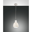 Luminaire à suspension MARINA à 1 flamme, réglable E27 IP20, blanche gradable
