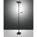 Plafonnier  IDEAL avec spot LED, dimmable IP20, satin�, noir  gradable