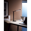 Lampe de table IDEAL dimmable, Tunable White, r�glable IP20, satin�, noir  gradable