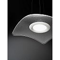 Fabas Luce Luminaire à suspension IBIZA IP20, blanche gradable