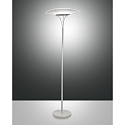 Lampadaire VELA ovale, dimmable IP20, transparent, blanche gradable