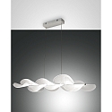 Luminaire à suspension SYLVIE langue, dimmable IP20, transparent, blanche gradable