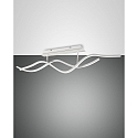 Luminaire de plafond SINUO IP20, satin�, blanche gradable