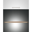 LED Wall luminaire RIBOT, 26W, 3000K, 2945lm, IP20, oak wood