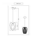 Fabas Luce Luminaire à suspension CAMP à 1 flamme E27 IP20, blanche