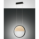 Luminaire à suspension PIERRE IP20, noir gradable