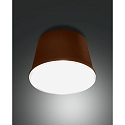 Lampe rechargeable ARMANDA IP54, brun rouille gradable