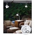 Lampe rechargeable ARMANDA IP54, noir  gradable