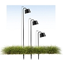 Fabas Luce Lampe rechargeable ARMANDA IP54, noir gradable