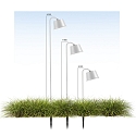 Lampe rechargeable ARMANDA IP54, noir gradable
