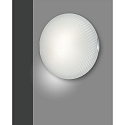 Luminaire de plafond CONNIE Ø40cm E27 IP20, nickel satiné, blanche