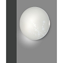 Luminaire de plafond CHRISTINE Ø30cm E27 IP20, nickel satiné, blanche