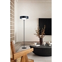 Lampadaire LOTO E27 IP20, noir gradable