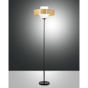 Lampadaire LOTO E27 IP20, noir gradable