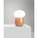 Fabas Luce Lampe de table FREDDY E27 IP20, ambre gradable