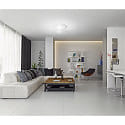 Fabas Luce Luminaire de plafond CONRAD indirect, avec espaceur IP20, gradable