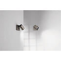 Fabas Luce Lampe de lecture FLORES à 1 flamme, avec interrupteur GU10 IP20, gris, gunmetal gradable