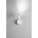 Fabas Luce Luminaire mural FLUX avec bras flexible IP20, noir