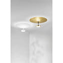 Fabas Luce Luminaire de plafond YUKO direct / indirect IP20, blanche gradable