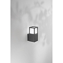 Fabas Luce Luminaire mural d�ext�rieur SMUK E27 IP54, gris fonc�