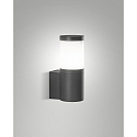 Luminaire mural d’extérieur GORLA E27 IP54, gris foncé
