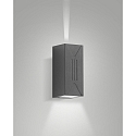 Luminaire mural d’extérieur LULY IP65, gris foncé