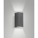 Luminaire mural d’extérieur LULY IP65, gris foncé