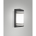 Luminaire mural d’extérieur PIX E27 IP54, gris foncé