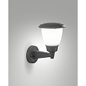 Luminaire mural d’extérieur THIAGO E27 IP54, gris foncé
